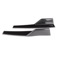 thumbnail image 1 of EIGTHTAIL Winglet Wing Pair Universal Side Skirt Rocker Splitter Side Winglet Wing Diffuser Car Body Kit Glossy Black 17.7x3.3in Side Splitter Wing, 1 of 8