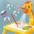 thumbnail image 4 of BotaniNest Drawing Projector Table For Boy Girl And Draw Projector Toy With Light Music Smart Projector Desk Erasable Doodle Drawing Board Projection Painting Machine For Kid Less Than 100ml, 4 of 6