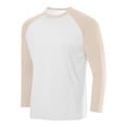 thumbnail image 1 of LOVZFMLL Men's Shirts, Colorblock Classic Fashion Crew Neck T-Shirts, Casual Essential Versatile Pullover, Relaxed Fit Fall Clothes, 1 of 2