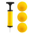 thumbnail image 2 of Roundnet Game Ball Replaceable Competitive Balls Mini Volleyball 6-Pack with Pump, 2 of 5