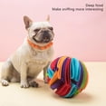 thumbnail image 2 of 1pcs Pet Toy Dog Cat Foldable Sniffe Ball Mat Toy  A  Diameter 7.87 Inch, 2 of 6