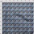 thumbnail image 3 of oneOone Viscose Jersey Fabric Chevron Ikat Printed Craft Fabric BTY 60 Inch Wide, 3 of 5