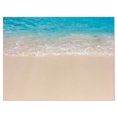 thumbnail image 2 of Serene White and Blue Waters - Large Seashore Canvas Print, 2 of 3