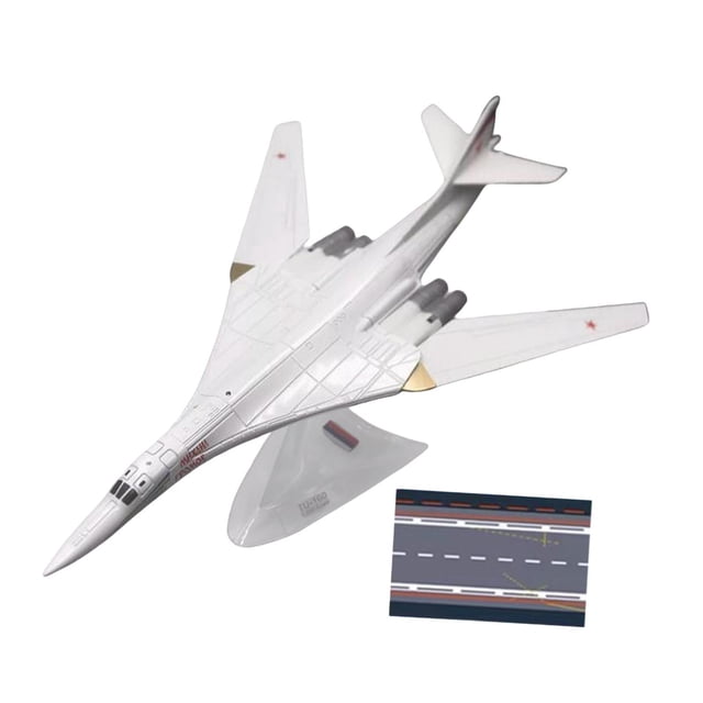 TISHITA 1/200 Tupolev TU-160 Strategic Aircraft Model Lifelike Airplane Model Russia