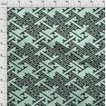 thumbnail image 4 of oneOone Cotton Cambric Light Blue Fabric Geometric Sewing Material Print Fabric By The Yard 42 Inch Wide, 4 of 4