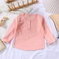 thumbnail image 2 of Funicet Long Sleeve Top,Long Sleeve Tops,Children Long Sleeve Round Neck Solid Color Top, 2 of 5