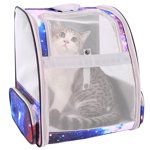 Retour Porte-boîte Cat extensible, Convient jusqu'à 12 C'est vrai. Space Sac à dos pour porte-bébés pour chat et petit chiot