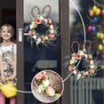 thumbnail image 4 of EGNMCR Warm LED Easter Bunny Garland, Rattan Circle, Easter Decoration, Luminous Pendant, The Best Decoration Choice For Easter, Gift, 4 of 8