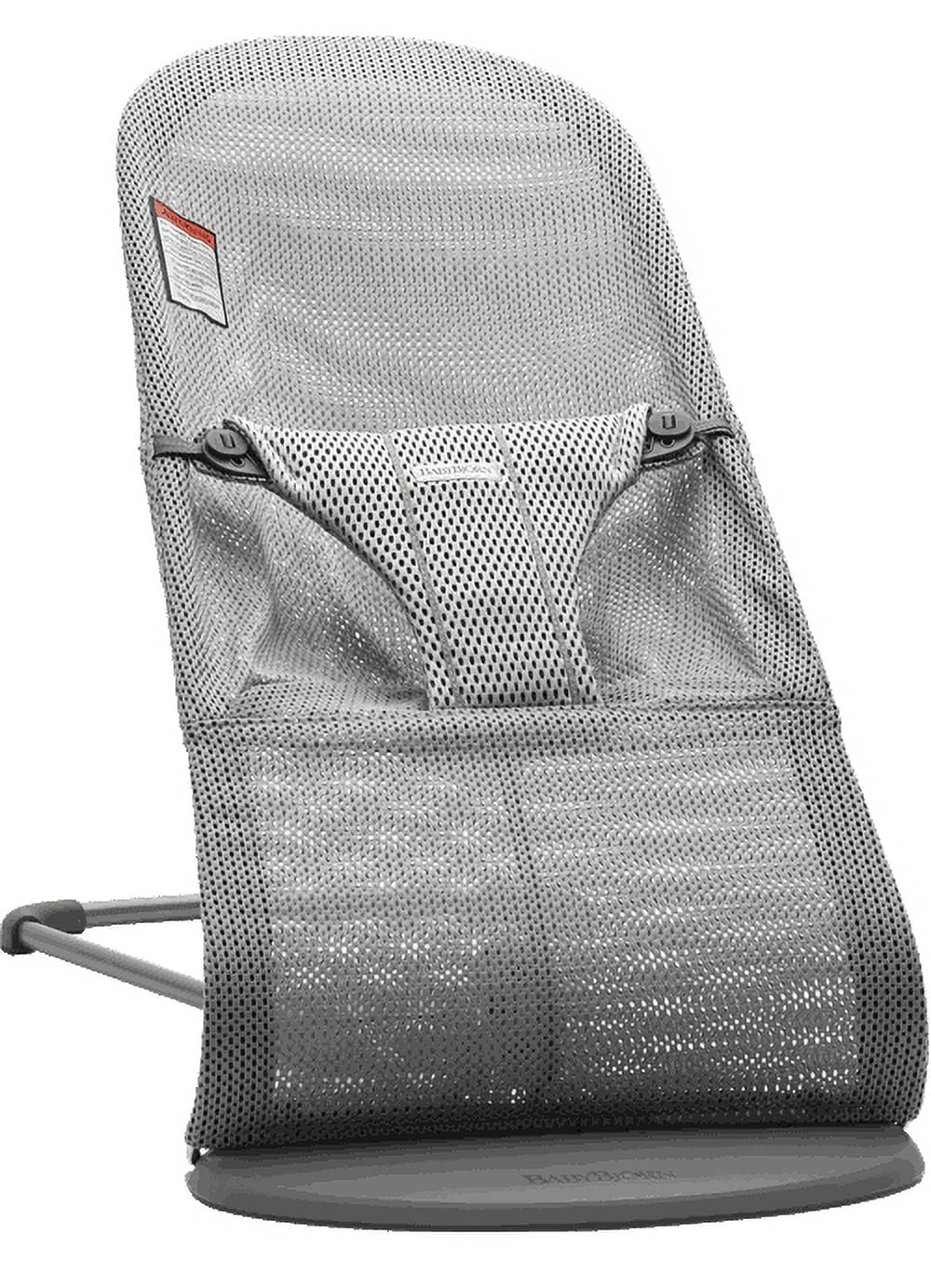 BabyBjorn Bouncer Bliss, Dark gray frame, Mesh, Gray