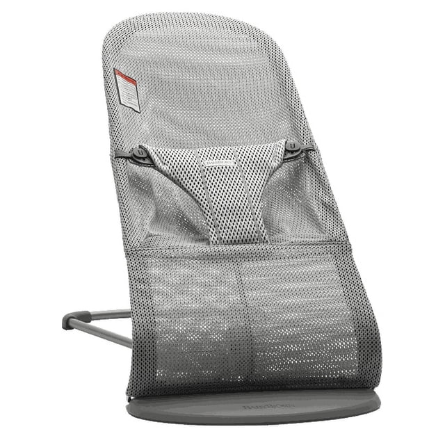 BabyBjorn Transat Bliss, Cadre Gris Foncé, Maille, Gris