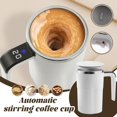 thumbnail image 4 of USB Rechargeable Electric Mixing Cup - Stainless Steel Portable Blender for Coffee Protein Shakes Smoothie Maker, 4 of 7