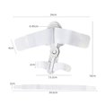 thumbnail image 3 of Adjustable Orthosis ABS PU Polyester Foot Orthosis Foot Care Tool (Green), 3 of 7