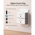 thumbnail image 4 of SONOFF S31 Lite Mini Zigbee Smart Plug Works with Alexa SmartThings , ETL FCC Certified,Smart Outlets Smart Home 4Packs, 4 of 6