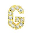 thumbnail image 1 of tredstone Simple Design Letter Rhinestone Earring Party Hiking Portable Stud Earrings Photo Shooting Ear Decor Jewellery G, 1 of 8