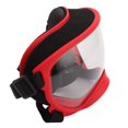 thumbnail image 4 of Large Dog Goggles, Sturdy Buckle Durable PC Dog Goggles Windproof Ultraviolet Proof  For Outdoor Black Frame And Gray Goggles,Red Frame And Red Goggles,Red Frame And Transparent, 4 of 8