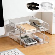 Tarmeek Desk Organizer with Pegboard, Multi-Compartment Organizer for Desk & Makeup Brush Holder, Dorm Office Pen Holder, Desk Organizers and Accessories for Home Office