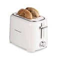 thumbnail image 2 of Hamilton Beach 2 Slice Toaster with Extra-Wide Slots, 700 Watts, 7 Shade Settings, White, 22218, 2 of 6