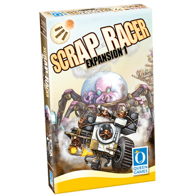 Scrap Racer Expansion 1 2-6 players, ages 8+, 20-45 minutes