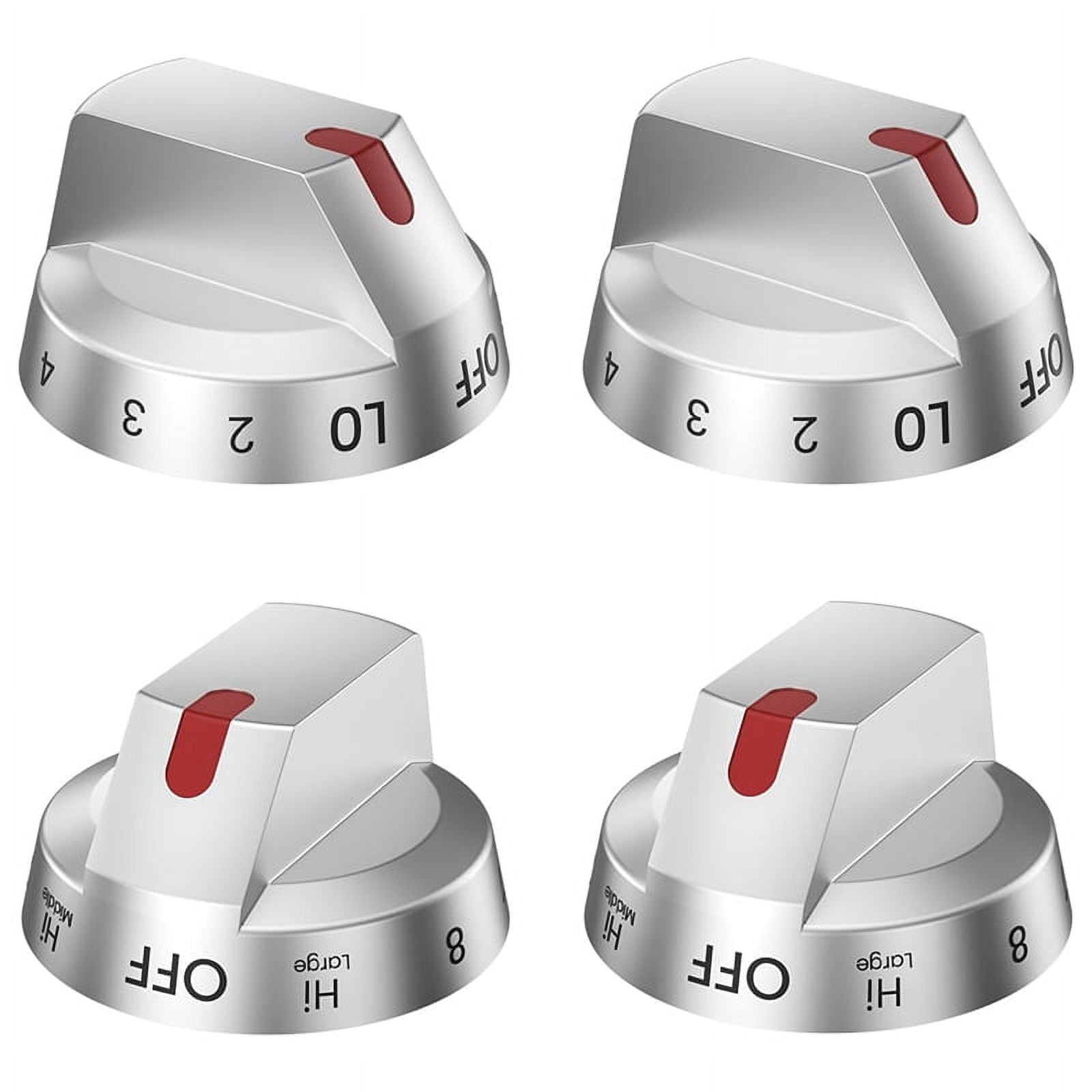 DG94-03500V/W for Electric Stove Replacement (4PCS),Compatible with Electric Range NE63T8311SS/AA NE63T8111SS Silver