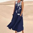 thumbnail image 2 of DPTALR Robes Longues Sans Manches pour Femmes Dames Décontractées Loisirs Petites Jupes Longues Confort Confortables Mignonnes Longues Robes pour Filles, 2 of 4