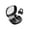 Black, variant on Open Ear Headphones Clip On with LED Digital Display 12 cm x 9.2 cm x 3.4 cm Silica Gel Construction Comfortable All-Day Wear