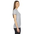thumbnail image 3 of Women’s Fine Jersey Tee, XL, Heather Grey, 3 of 3