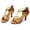 M-Brown, variant on Kcodviy Shoes Dance Shoes Women Dress Casual Shoes Dance Latin Party Satin Women Casual Shoes 9 Girl Tango Med Heels Casual Shoes Women Women's Casual Shoes