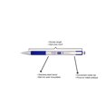 thumbnail image 4 of Zebra G-301 Retractable Stainless Steel Gel Pen - Blue ink, Point size: 0.7mm, 4 of 4