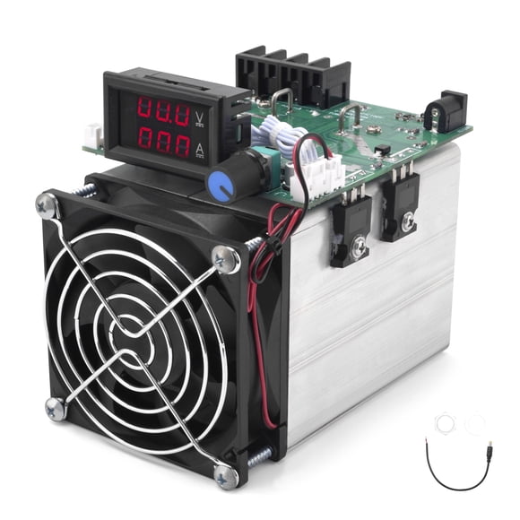 TFixol 250W Advanced Electronic Load Tester with 1-100V Input, LED Display, Power Lock, Current Monitoring, Temp Protection, Fan Delay, Auto Calibration