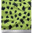 thumbnail image 1 of Soimoi Silk Fabric Wildflower Floral Printed Fabric 1 Yard 42 Inch Wide, 1 of 3