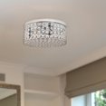thumbnail image 2 of Elegant Designs 12" Elipse Round Flushmount, 2 of 5