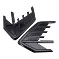 thumbnail image 1 of Miulika 2x Car Side Air Flow Fenders Sticker 3D Stickers Auto External Accessories Fit Black, 1 of 6
