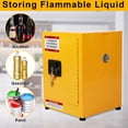 thumbnail image 3 of Kojooin Armoire de Sécurité Inflammable, Armoire de Rangement Compacte en Acier avec Tablette Ajustable pour Usage Commercial, Industriel Ou Domestique, 3 of 7