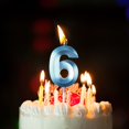 thumbnail image 2 of SHAGUOZHOU Candle Adapters Candle Wax for Candle Making Birthday Candles Extended Big Number Candle Multicolor 3D Design Cake Topper Decoration For Any Celebration, 2 of 8