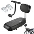 thumbnail image 1 of Bicycle Child Seat Cushion Bike Rear Seat Saddle With Back Rest Handle Armrest Footrest Universal Children Safety Carrier Seats, 1 of 5
