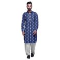thumbnail image 1 of Atasi Indian PathaniKurtaPajama For Men Party Dress MensKurtaPyjama, 1 of 5