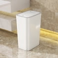thumbnail image 3 of RKSTN Kitchen Trash Can Household Push-Type Trash Can for Living Room Kitchen and Bathroom with Lid and Deodorant Trash Can Garbage Can, 3 of 5