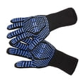 thumbnail image 1 of Japceit 1 Paire de Mitaines de Four en Silicone Gants de Cuisson Résistants à la Chaleur, 1 of 10