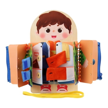 Busy Board Educational Toys Preschool Learning Montessori Toy Fine Motor Skills for Ages 12 Months+ Kids Boys Girls Children
