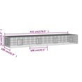 thumbnail image 4 of vidaXL 4-Panel Rabbit Cage 433x109x54 cm Galvanised Iron, 4 of 4