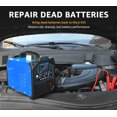 thumbnail image 3 of PCHH Chargeur de Batterie de Voiture 12V/24V – 15A Mainteneur Automatique Intelligent avec Mode Réparation, Charge Rapide, Mode Hiver & Protection de Sécurité - Bleu, 3 of 6