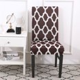 thumbnail image 2 of RisingPro Spandex Stretch Wedding Banquet Chair Cover Morocco Party Decor Dining Room Seat Cover, 2 of 6