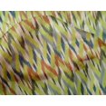 thumbnail image 4 of oneOone Tissu en Soie Tabby Chevron Imprimé Ikat 42 Pouces de Large, 4 of 4