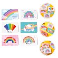 thumbnail image 4 of 6 Pcs Cartes de Remerciement pour Enseignant Cartes de Vœux pour la Journée des Enseignants Cartes de Bénédiction Pliables, 4 of 5