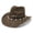 Brown, variant on Women Men Summer Western Cowboy Hat Shapeable Straw Hat Hollowed Out Sun Hat Womens Visor Hats Cowboy Hat Tennis Baseball Cap Bag Women Beach Women Fashion Visor Jasmine Fedora Hats for Men Hat with