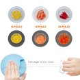 thumbnail image 4 of Manual Garlic Grinder Chopper Meat Cutter, Hand Pull Chop Chopper Manual Food Processor by KAUKKO (Blue-L), 4 of 4