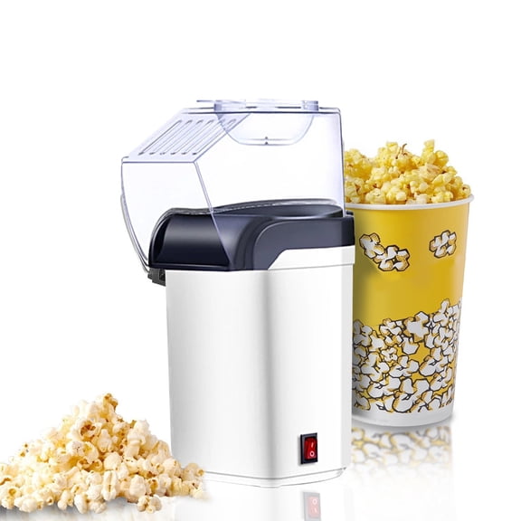 Birdeem Machine à Maïs Soufflé Chaude Machine à Maïs Soufflé avec Cuillère Doseuse Huile de Maïs Soufflé Bon pour Regarder des Films de Fête Utilisation Cadeau