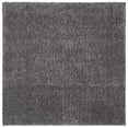 thumbnail image 4 of SAFAVIEH August Shag Collection 3' Square Grey AUG900F Solid 1.2-inch Thick Area Rug, 4 of 4