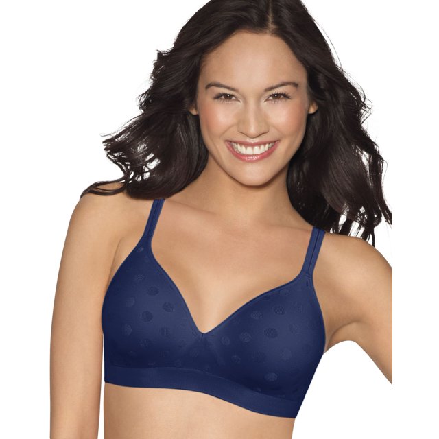 Hanes Womens ComfortFlex Fit Perfect Coverage Wirefree Bra - Best-Seller, S