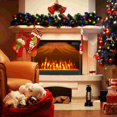 thumbnail image 4 of Costway 23" 750 with 1500W 50,000 BTU Electric Fireplace Insert with Remote Control Timer, 4 of 10